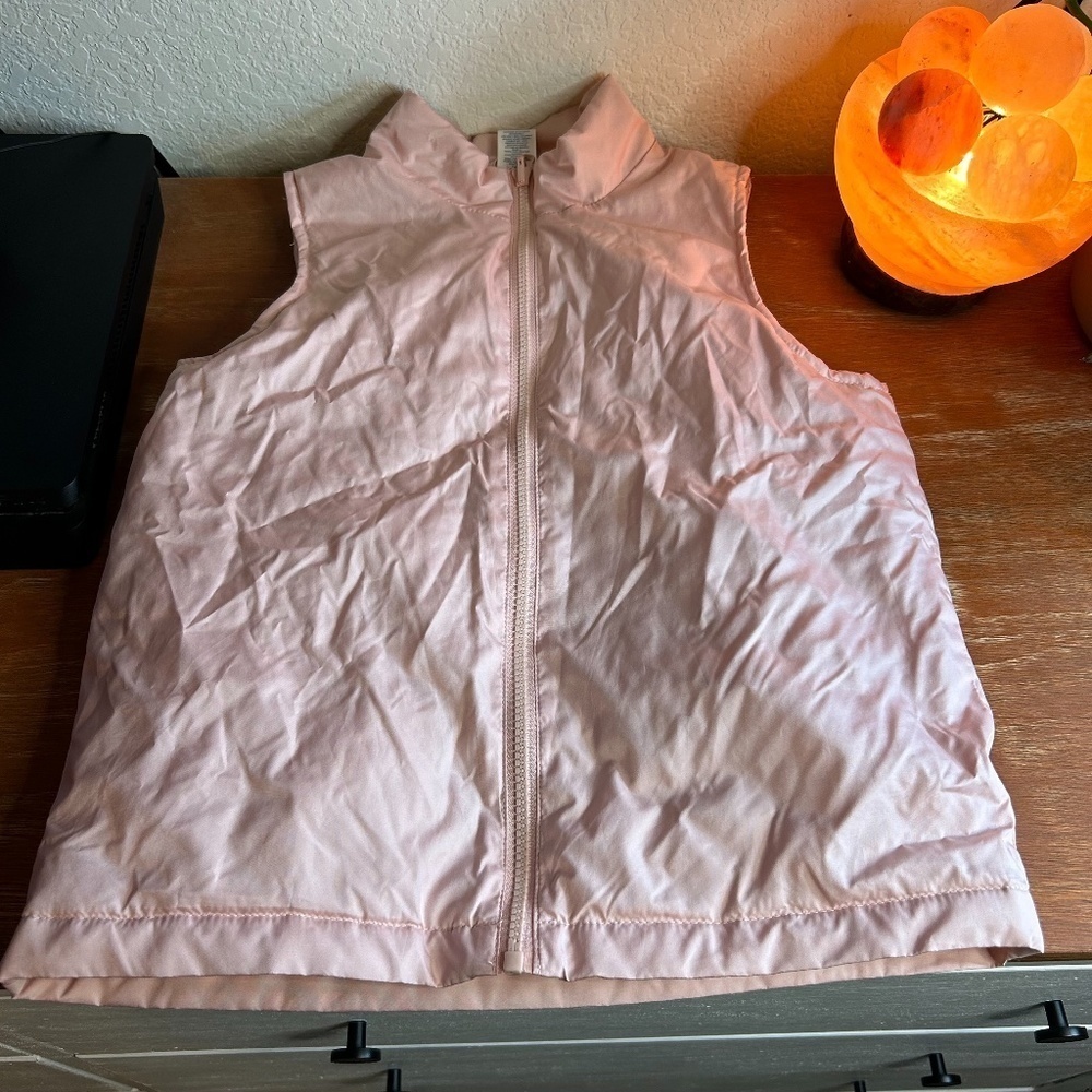 ARIZONA Jean Co Very Light Pink Puffer Puff Vest Girl Girls Medium 10/12 (1382)